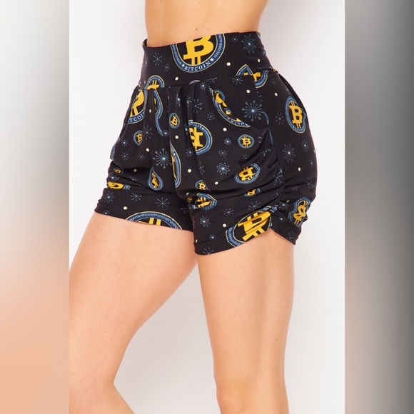 Casual & Comfy Soft Harem Black Shorts - Picture 5 of 9